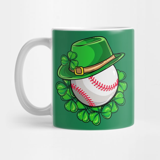 St Paticks Day Irish Baseball Lucky by E